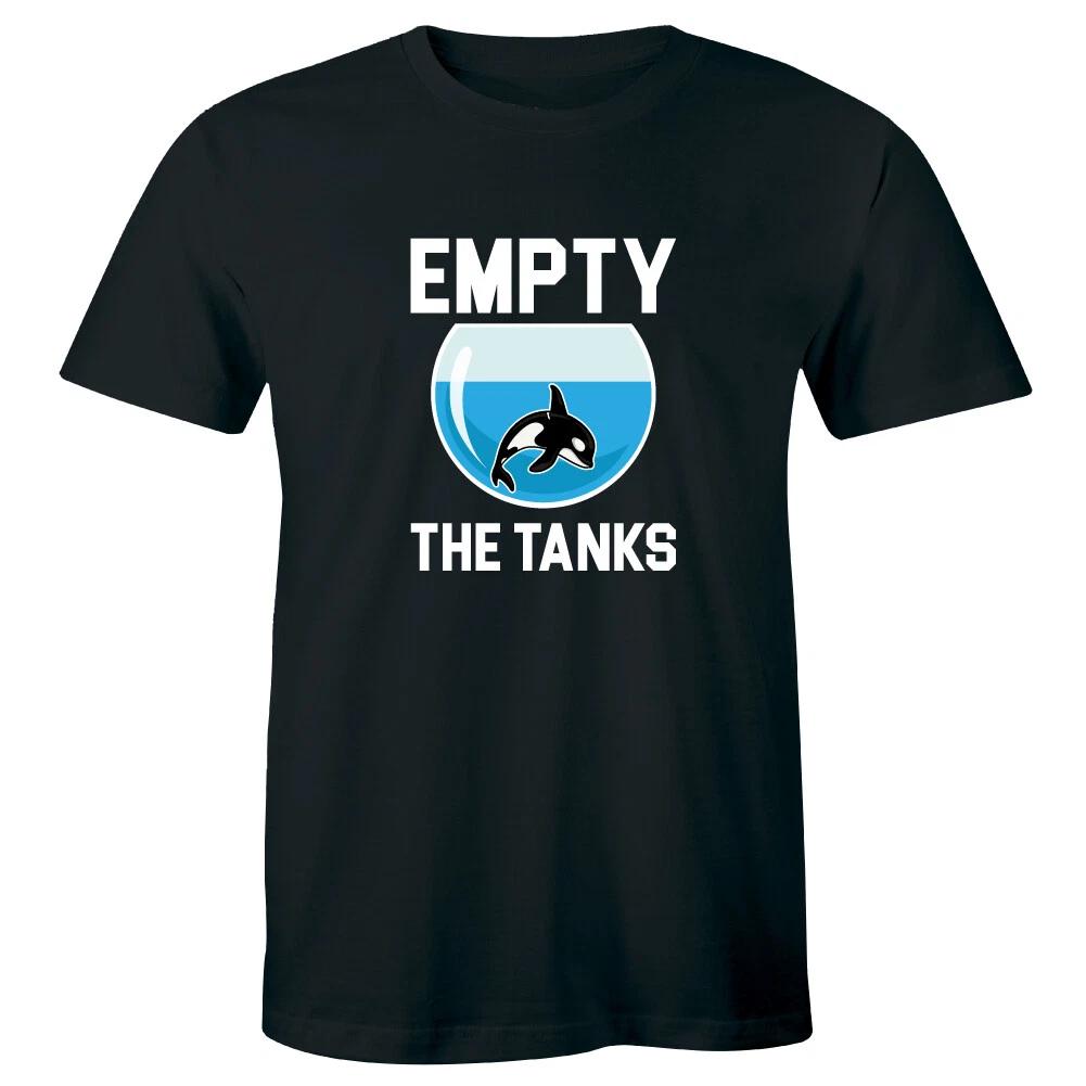 

Empty The Tanks Men s T-Shirt Free The Killer Whales Animal Supporter 3XL