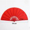 Ventail Chinois Tai Chi Yoga Kung Fu 33cm Os en Plastique Pliage à la Main Ventail de Scène Décoration de Mariage Fête