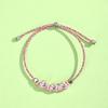 Dragon Boat Festival Tassel Pendant: Five-Color Pink Zongzi String with Gourd for Peace and Health
