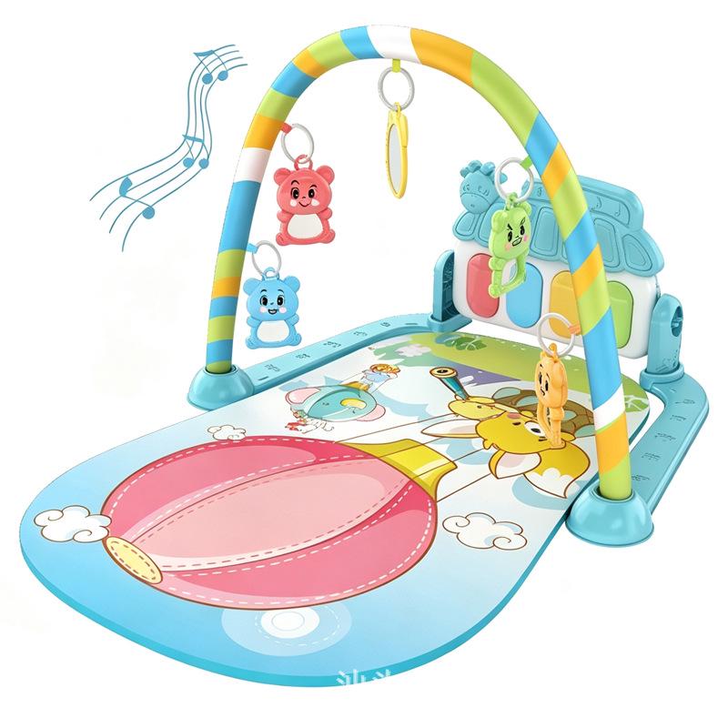 Newborn Musical Piano Gym Mat: Hot-Selling Baby Toy from Southeast Asia