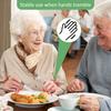 Rostfritt Stål Anpassningsbart Bestickset Lätt att Greppa Bestick Böjbart Väger Silverbestick för Handtremor Äldre Funktionsnedsättning