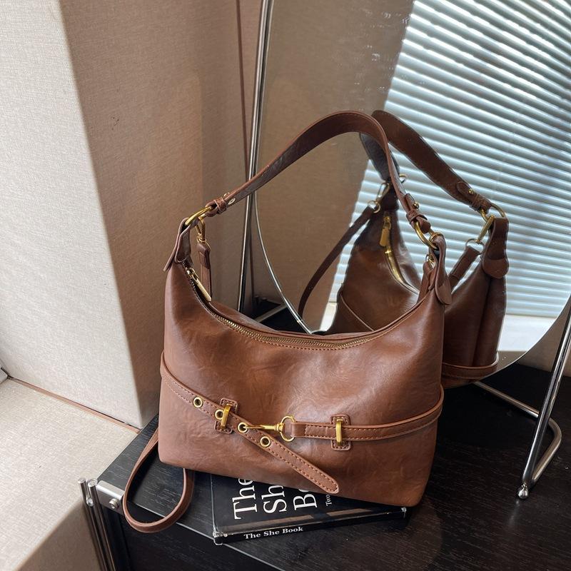 Retro Bag Women's New Autumn and Winter Niche Design Messenger Bag Fashion One Shoulder Underarm Dumpling Bag