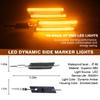 2X LED Dynamic Turn Signal Sequential Indicator Light Superior quality Side Marker  For  BMW E90 E46 E60 E91 E82 E93 E83 X3 X1