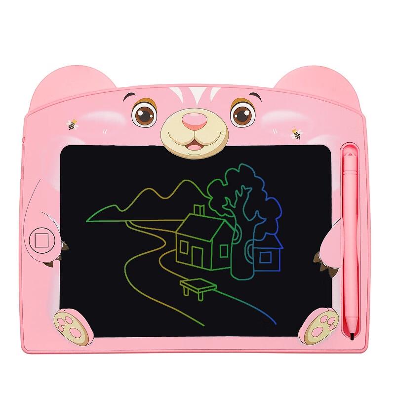 Cartoon Bear Color LCD Kids Drawing Tablet