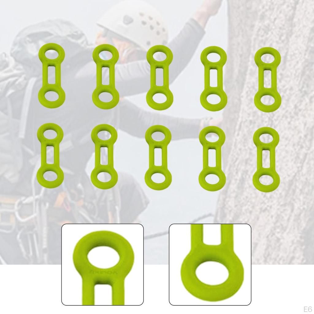 Climbing Carabiner Ropes Locking S Tool Rigging Fixing Stopper, Keeper Rescue Connector