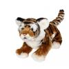 Peluche - Fauve allongé 30 cm -tigre brun