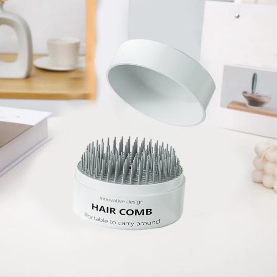 Yousheng Vzduchový polštářový hřeben Opakovaně použitelný Antistatický kartáč na vlasy Jednoklíčové samočištění Masáž pokožky hlavy Přenosný Dámský kadeřnický masážní hřeben Domácí potřeby