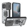For Xiaomi Redmi K70 Pro Case Magnetic Ring Car Holder Phone Case For Xiaomi redmi K70 K70Pro K70E Slide Camera Armor Back Cover