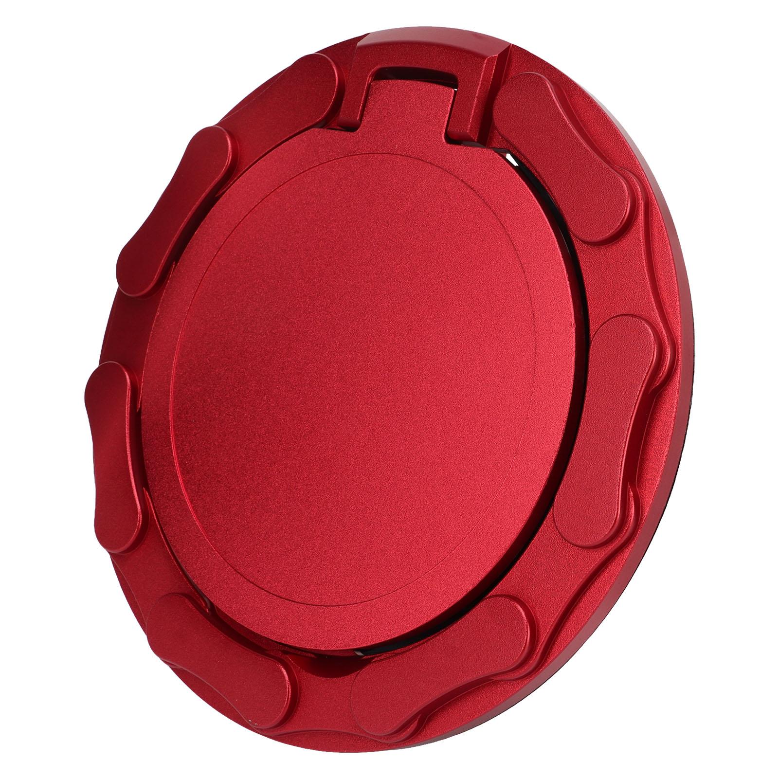 Fuel Tank Cap Fuel Filler Cover Replacement for Jeep Wrangler JK Rubicon Sahara 2007‑2018 Red