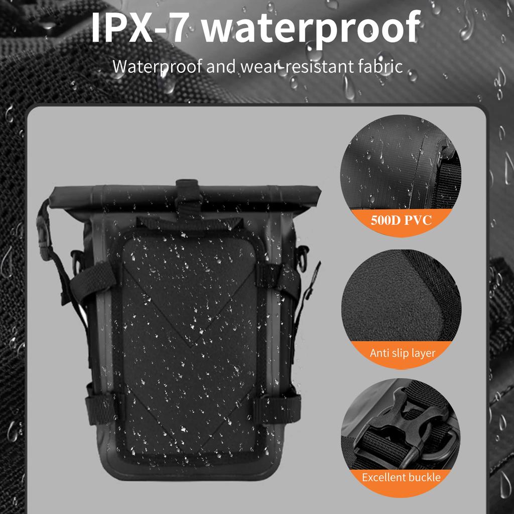 Waterproof Bag Repair Tool Placement Bag For BMW R1200GS HONDA Suzuki DL650 V-Strom Motorcycle Accessories Frame Crash Bars Bag