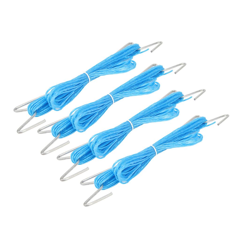 10PCS Tomato Support Hooks Iron Garden Plant Climbing Hooks with 10 Meters Twine to Prevent Tomatoes From Pinching Or Falling Off