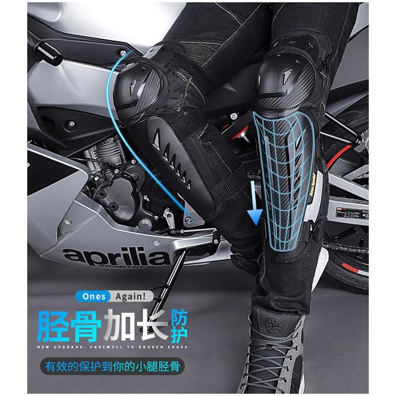 Motorcycle Knee Elbow Pads Set 4pcs Cycling Protective Gear Safety Equipment Adult Riders Outdoor Riding