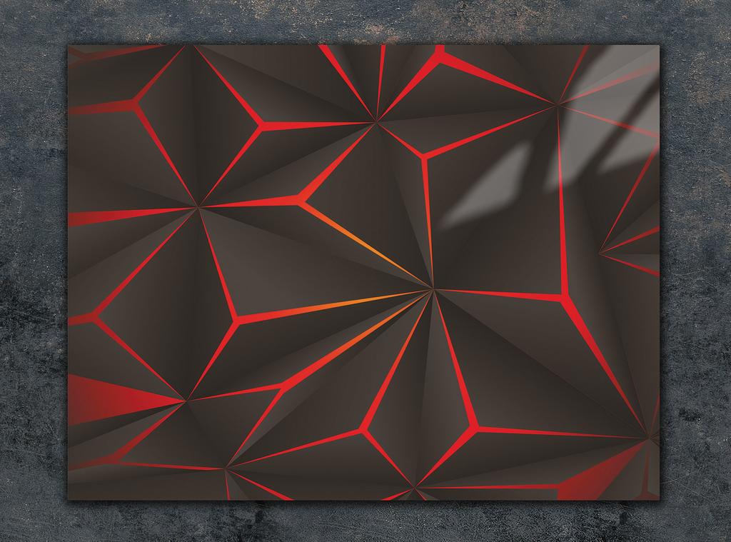 TAGLIERE IN VETRO 40x30 MOTIVO