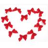 12pcs Bowknot Xmas Tree Ornament Bow Hanging Decoration Christmas Gift DIY Decor Gold Silver Red