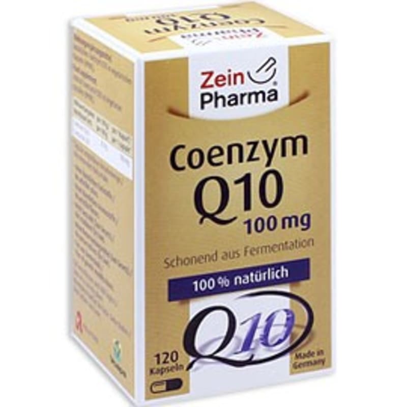 

Zein Pharma Coenzyme Q 10 100 mg 120 Capsules