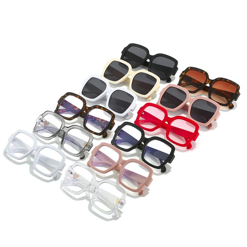 Square Shape Woman Sunglasses Korean Style Fashion Anti-reflective Women's Sun glasses Good Quality Women Sunglasses