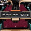 Compatible TPE Floor Mats for 26 BYD Song L DMI Models – Full Coverage, Custom EV Car Accessories