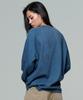 ERA Unisex Garment Dyed Raglan Ls T - Faded Blue