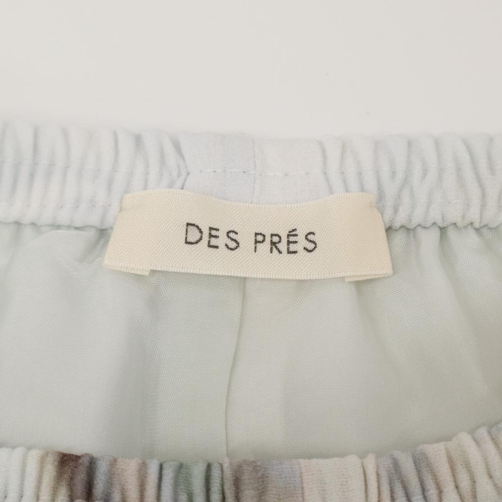 DES PRES 25 Years Ripple Print Relax Pants Bottoms 36 grayUsed