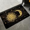 Moon and Sun Floor Large Carpet Rug for Home Living Room Bedroom Sofa Doormat Decor Kids Play Area Rug Carpet Non-slip Floor Mat