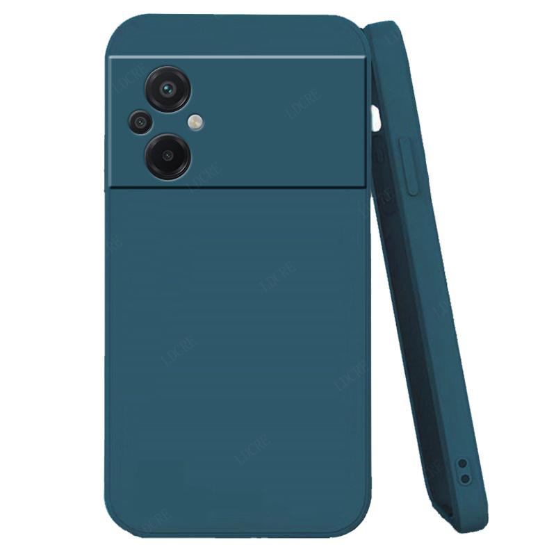 For Cover Xiaomi Poco M5 Case For Poco M5 Capas Liquid Silicone New Back Shockproof Soft TPU Case For Poco M4 5G M5 M5S Fundas