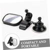 UKCOCO Observation Mirror Squeegee Car Interior Rearview Mirror Facing Car Vanity Mirror Rear Camera