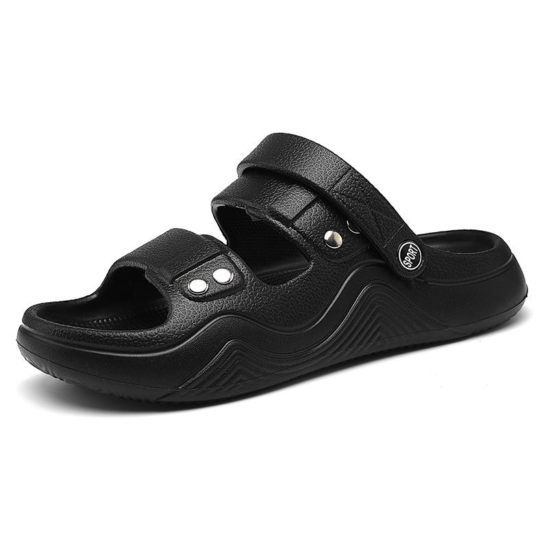 Men's Sandals New Large EVA Platform Slipper Men's Beach Shoes Light Fashion Casual Punk Sandals Men's Shoes Slides