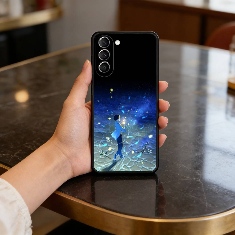 Night Water Dream Art Case for Samsung Galaxy S21 S25 FE S24 S23 Ultra S20 S9 S22 Plus S10 TPU Cover