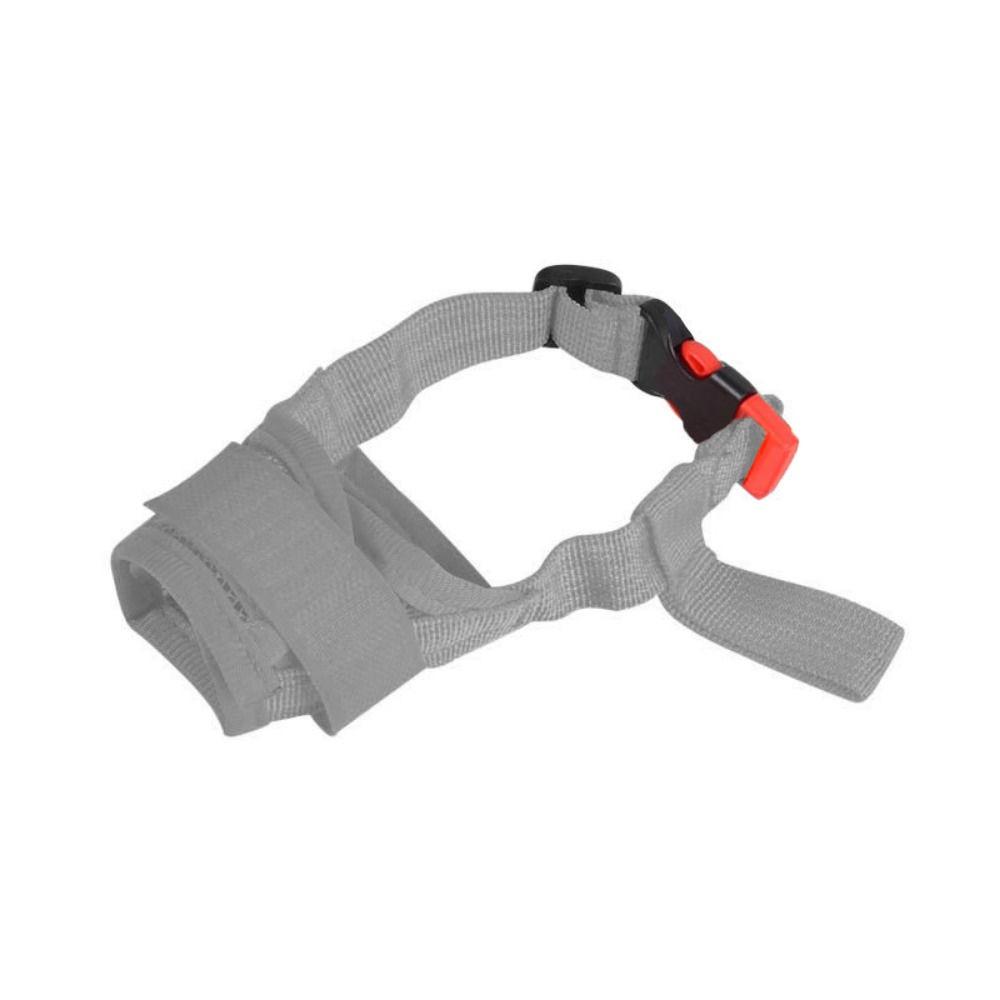 Adjustable Dog Muzzle Bite Chew Dog Mouthpiece Portable Dog Mouth Cover Walking
