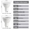 1-10pcs Foco GU10 Spotlight Bulb AC220V 110V LED Lighting 3W 5W 6W 7W 8W 9W Can Replace The 50W Halogen Lamp Lampara Led