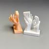 3D Printed 67 Hand Sculpture Creative Abstract Design Smooth Finish Ornament for Desk Living Room Office Home Decor