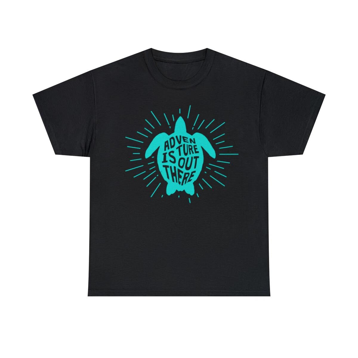 Sea Turtle Adventure Is Out There Graphic T-Shirt, Sizes S-5XL 3XL