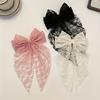 6Pcs Elegant Lace Bow Hair Clips, Suitable For Weddings, Parties, Everyday Use, Valentine's Day Gifts, Women'S Hair Accessories, Durable Hair Clips