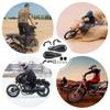 Dirt Bike Handguards Motorcycle Windshield Horn Hand Guard Protection Gear Off-Road Motorcycle Handlebar Guard Handlebar Hand