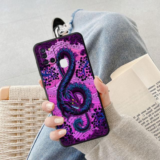 

Модный чехол с китайским тигром и драконом для Samsung Galaxy A50 A02 A01 A02s A10 A03s A04s A03 Core A04 A20e A40 A70 A54 A34, чехол Samsung A20e