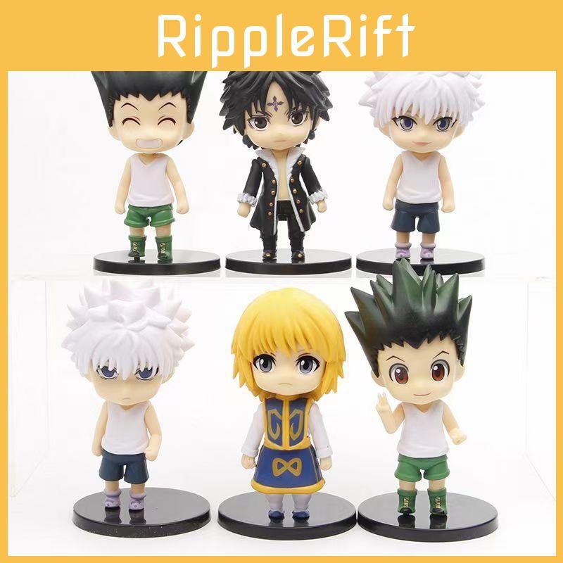Fullmetal Hunter Model Figure Gon Killua Kurapika Collectible Car Decor Toy Pvc 10cm