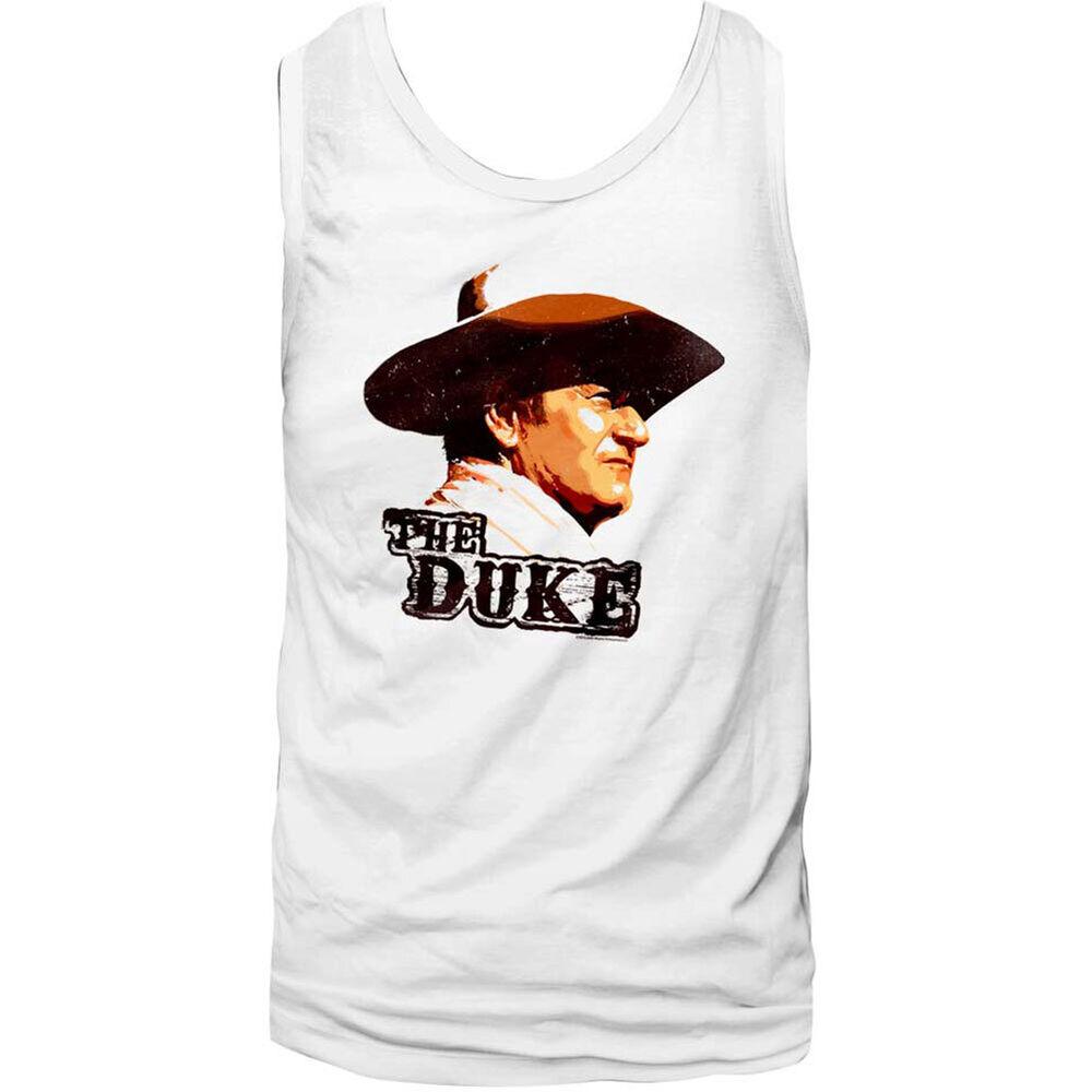 

Белая футболка унисекс John Wayne Duke Tank
