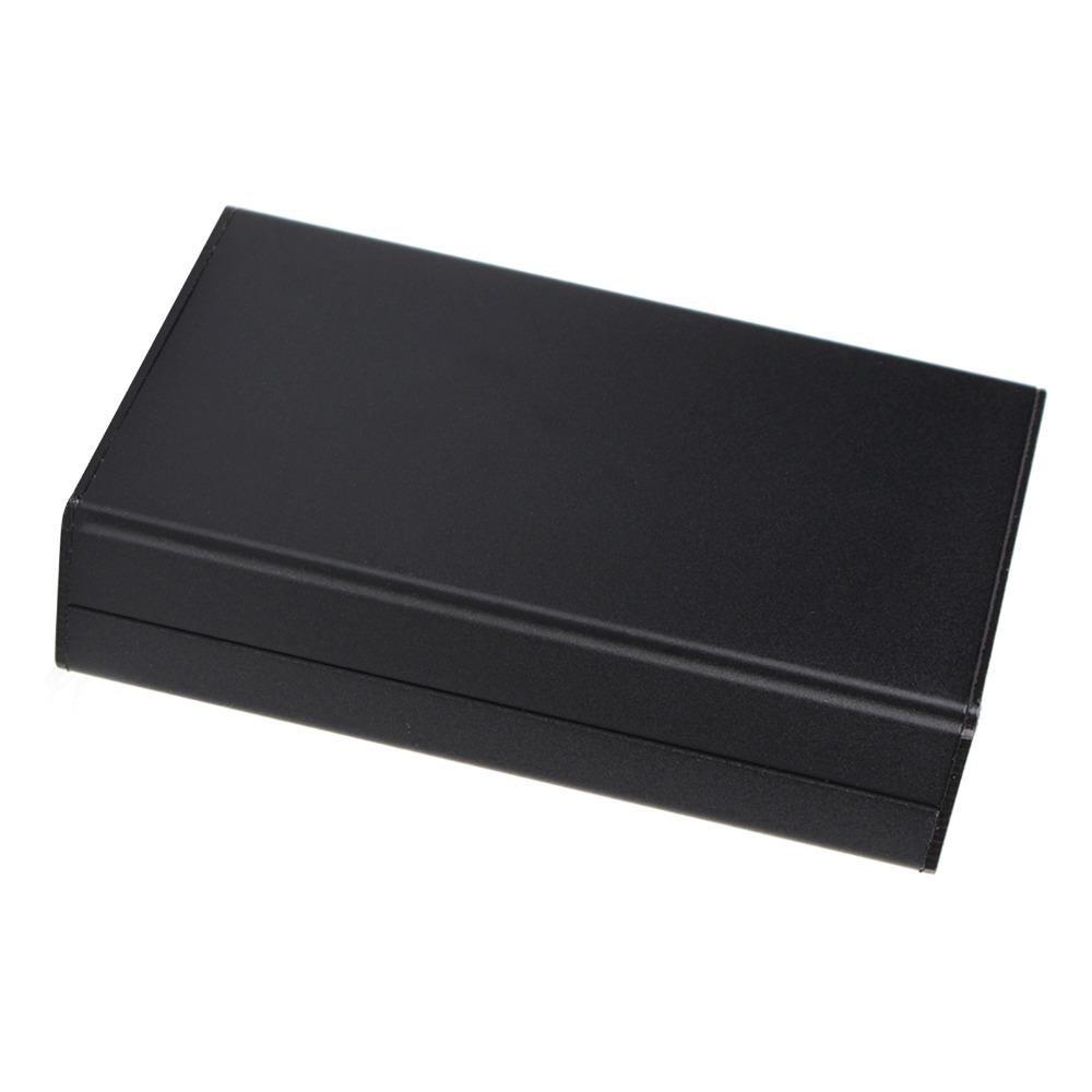 Enclosure Box 80*50*20mm Junction Box Aluminum Black Connection Box Electrical Enclosure Terminal Connection