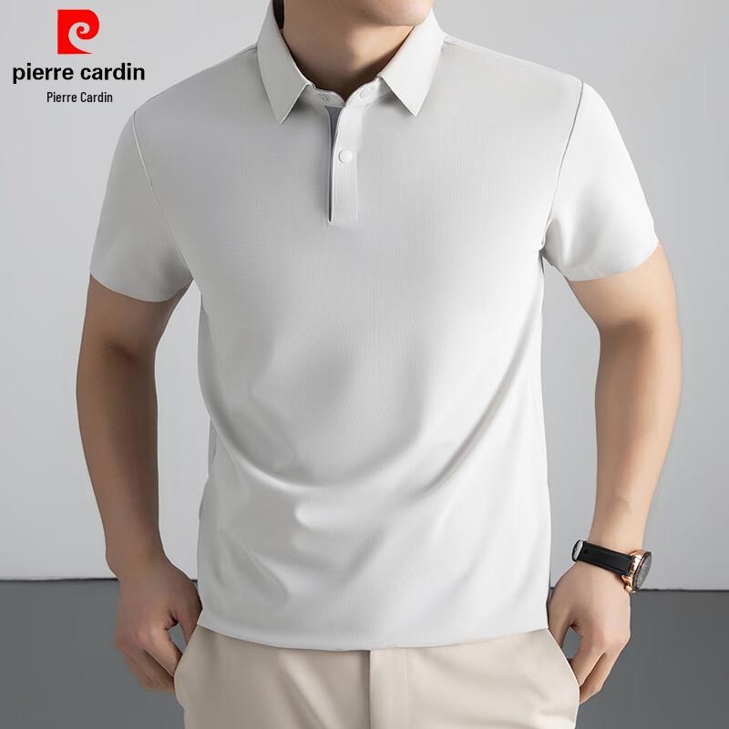 

Pierre Cardin Men s Ice Silk Cooling Short-Sleeve Polo Shirt 50