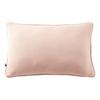 Removable Cushion with Piping "Gaïa" 40 X 60 Cm "Cotton Gauze" - Marshmallow