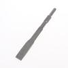 Extended Electric Hammer Slotting Pick Pointe Flat Chisel High Hardness for Concrete Wall Grooving Construction Projects
