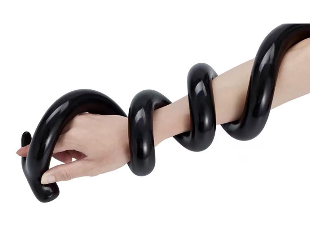 Unisex 1-Meter Anal Stimulator: Soft Chrysanthemum Massager & Dilator Plug for Adults