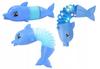 Sensory Caterpillar Dolphin Anti-Stress Pop Tube LED Luminous Toy