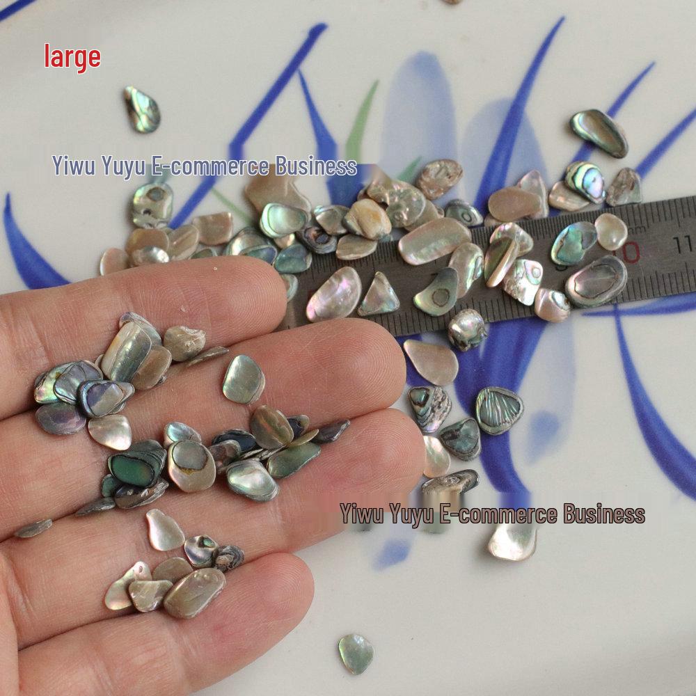 

Японские неровные украшения для нейл-арта из раковины абалона