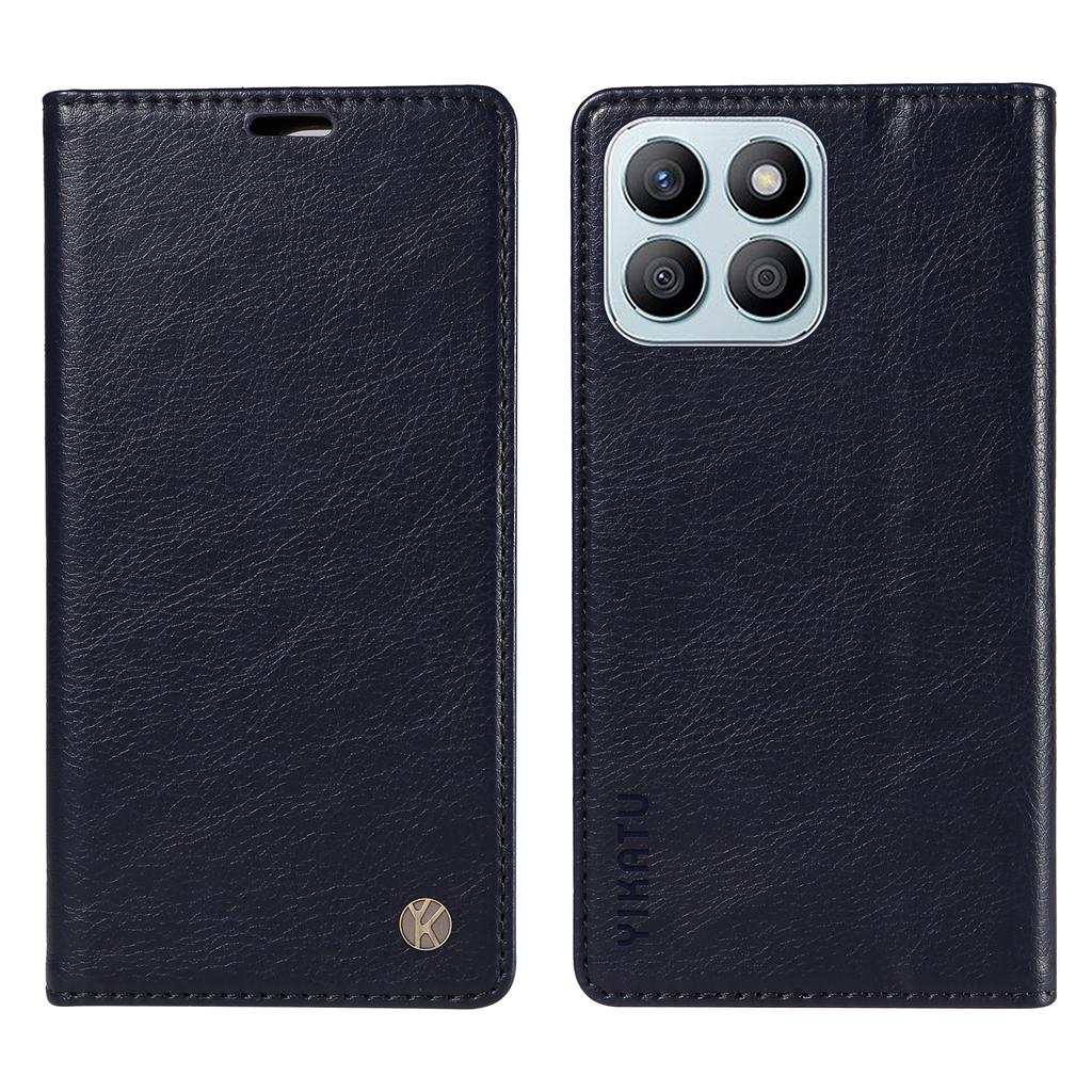 YIKATU YK-006 For Honor X8b 4G Magnetic Case Litchi Texture Stand Phone Cover
