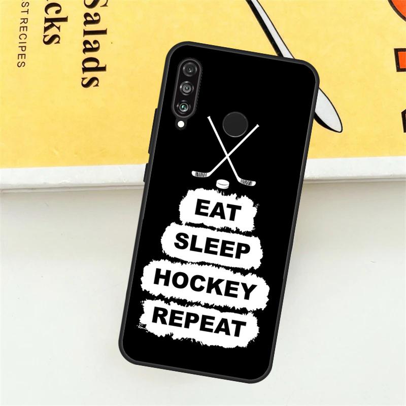 Ice Hockey Player For Huawei Nova 11i 8i 7i 3i Nova 10 9 SE 5T Y60 Y70 Y90 Y61 Y91 P20 P40 Lite P30 Pro Case
