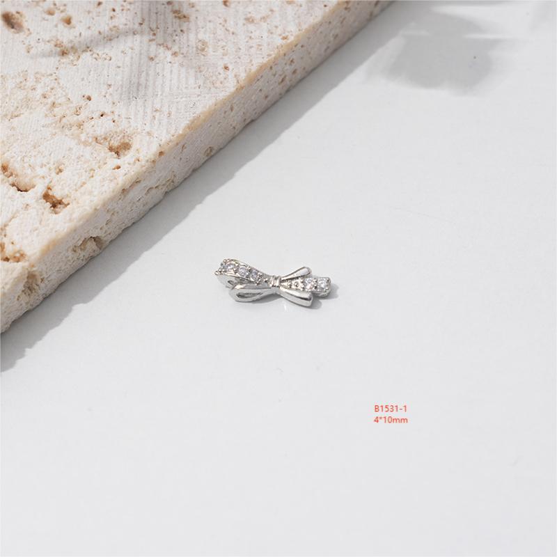 

Циркон Бант и Бриллиант Ювелирные Изделия для Нейл-Арта - Легкая Роскошь, Супер Блеск, Аксессуары с Сохранением Цвета