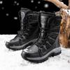 Fashion New Ankle Boots Men's Snow Boots Winter Warm Lace Up Men's Casul Shoes Wool Plush Winter Boots Outdoor Work boots Zapatos Hombre