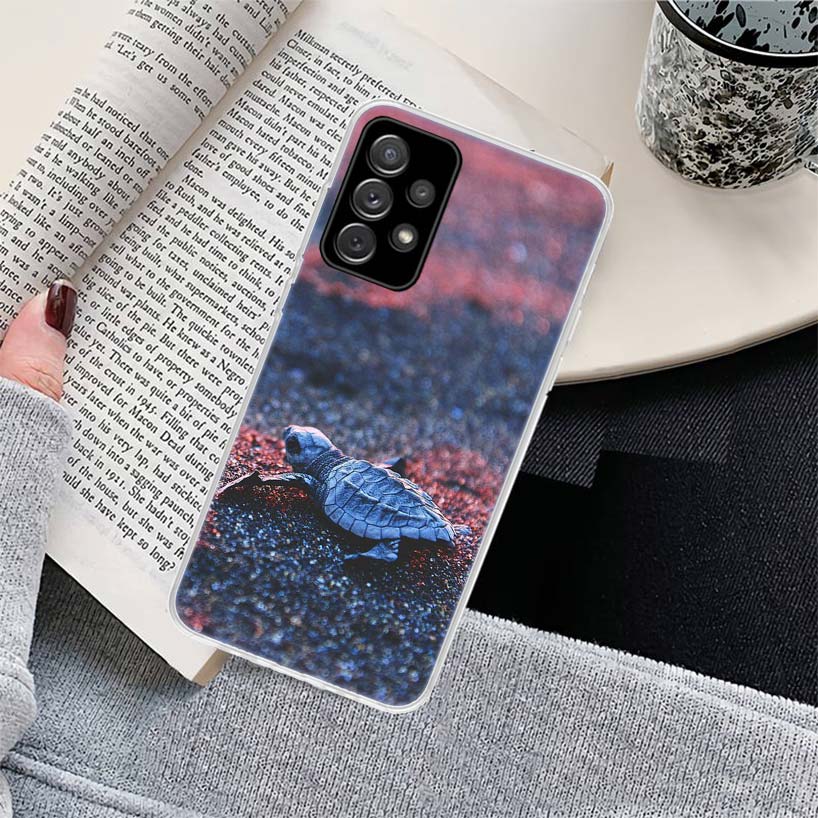 Turtle Tortoise Phone Case for Samsung Galaxy A17 A16 A15 A14 A13 A57 A56 A55 A54 A53 A37 A36 A35 A34 A33 A26 A25 A24 A23 Galaxy