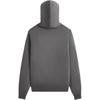 Kith Williams VII Kapuzenpullover Unifarben Langarm Herren sweatshirt Dunkelgrau KHM032389-2000